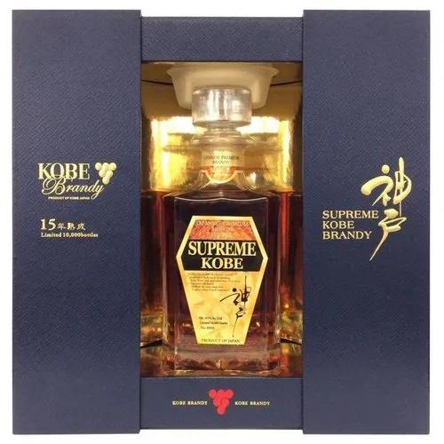 KOBE Brandy SUPREME KOBE 15年熟成 限定 Kobe 15 Years Mature SUPREME Kobe Brandy 750ml – From The Malt
