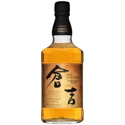 Kurayoshi Sherry Cask Single Malt Whiskey Bottled 700ml – From The