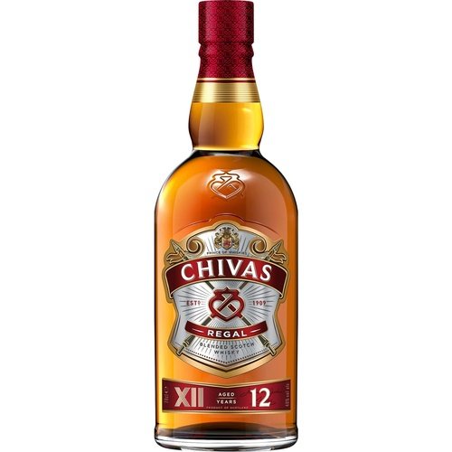 Chivas Regal 12 Years Old Whiskey Bottle 700ml – From The Malt