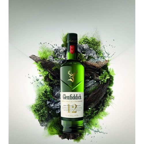 Glenfiddich 12 Year Old Single Malt Scotch Whiskey Box 700ml