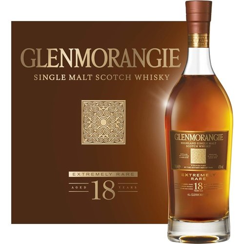 Glenmorangie 18 Years Old Extremely Rare Whiskey Box 700ml – From
