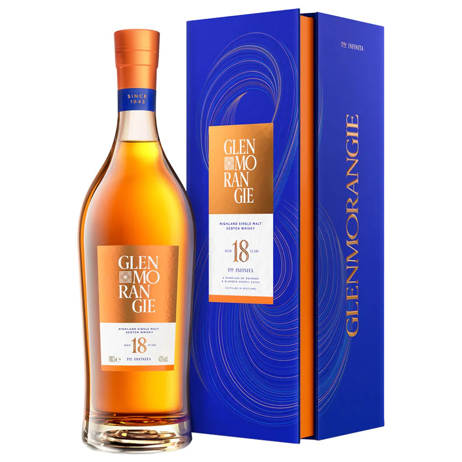 Glenmorangie 18 Years Old Extremely Rare Whiskey Box 700ml – From