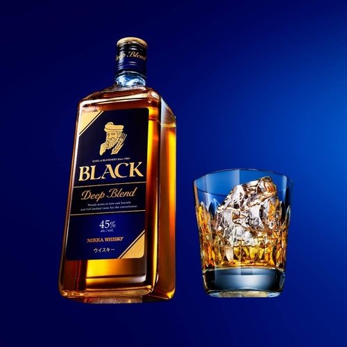 Nikka Black Deep Blend Whisky Bottle 700ml – From The Malt