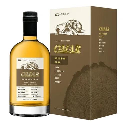 Omar Bourbon Cask Cask Strength Single Whiskey 700ml Original Cask