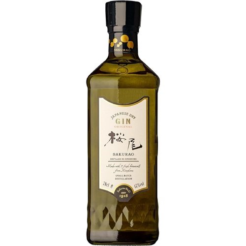 Sakurao Original Japanese Dry Gin 700ml Japanese handmade gin