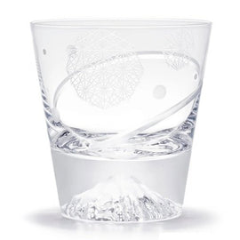 田島硝子 富士山優質玻璃系列「灯」款酒杯 木盒裝 幸福灯籠 日本原裝正貨 附原廠證書