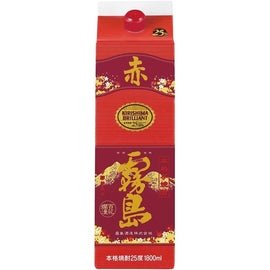 赤霧島 本格芋燒酎 1800ml