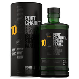 Bruichladdich Port Charlotte 10 Heavily Peated Islay Single Malt 700ml 布萊迪