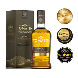 Tomatin 12 Year Old Sherry Finish Scotch Whiskey Bottle 700ml