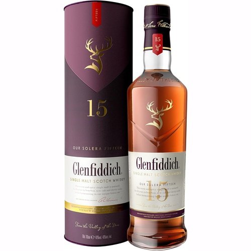 Glenfiddich 15 Year Old Single Malt Scotch Whisky 盒裝 700ml 格蘭菲迪15年