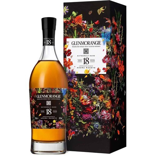 Glenmorangie 18 Years Old Limited Edition by Azuma Makoto 盒裝 700ml 花舞夢幻限量版