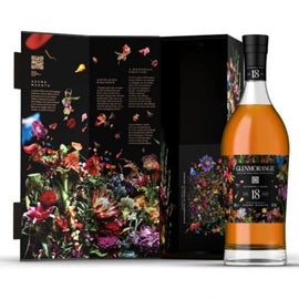 Glenmorangie 18 Years Old Limited Edition by Azuma Makoto 盒裝 700ml 花舞夢幻限量版