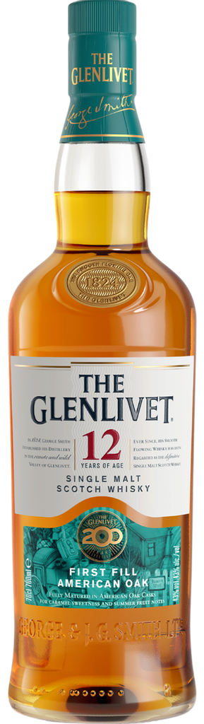 Glenlivet 12 Single Malt Scotch Whisky 200週年紀念版 200 Year Anniversary 盒裝 700ml