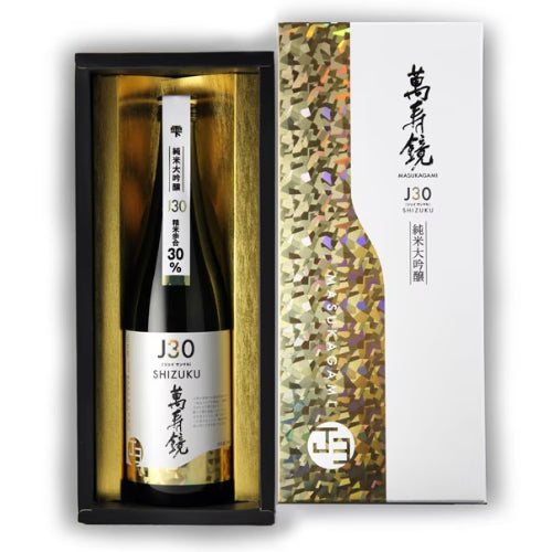 【每年僅生產250瓶的液體寶石】萬壽鏡J30純米大吟醸 ～究極～ 720ml