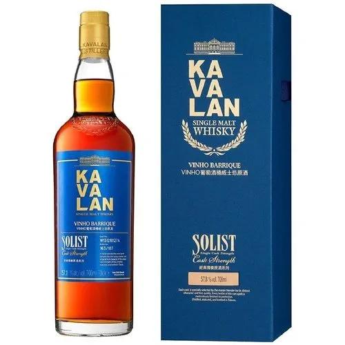 Kavalan Solist Vinho Barrique Single Cask Strength 噶瑪蘭經典獨奏 Vinho葡萄酒桶 威士忌原酒 單一麥芽威士忌 700ml