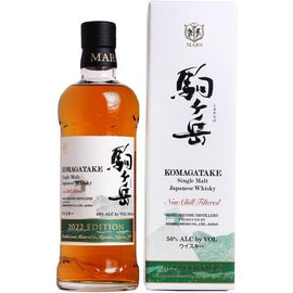 Mars 駒之岳Komagatake Single Malt Japanese Whisky Non-Chill Filtered 2022 700ml