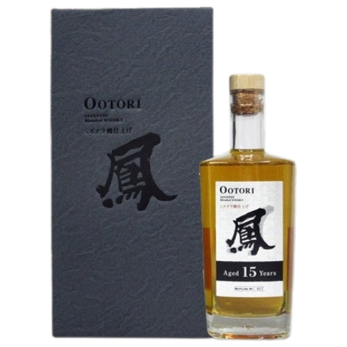 鳳 (Ootori) 15年 水楢桶熟成 日本調和威士忌 Ootori 15 Year Old Blended Whisky Mizunara Cask Finish