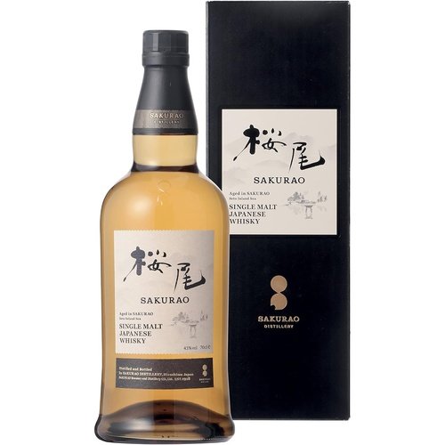 櫻尾單一麥芽威士忌Sakurao Single Malt Japanese Whisky 700ml – From