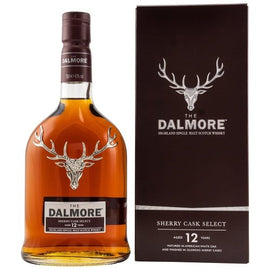 The Dalmore 12 Year Old Sherry Cask Select Single Malt Whisky, 700ml