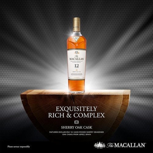 The Macallan 12 Years Old Sherry Cask 700ml 麥卡倫12年雪莉桶