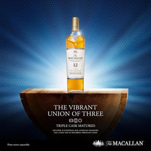 將圖片載入圖庫檢視器 The Macallan 12 Years Old Triple Cask 700ml 麥卡倫12年黃金三桶