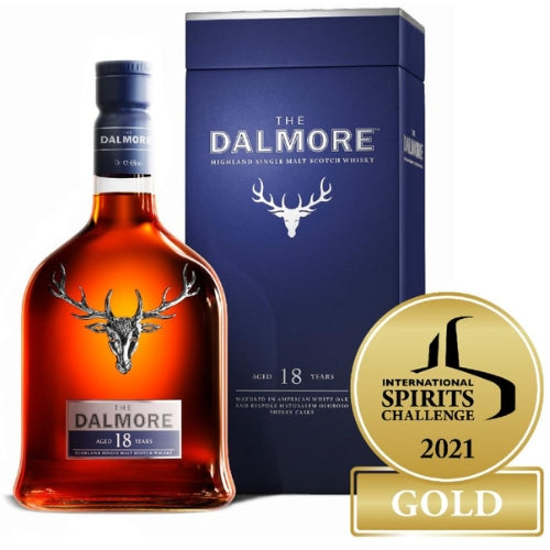 The Dalmore 18 Year Old Highland Single Malt Scotch Whisky 大摩18年單一麥芽蘇格蘭威士忌