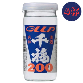 千福 爽粋 杯裝清酒 15% 200ml*4杯